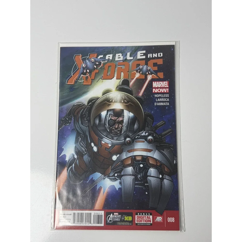 Cable and X-Force 8 Marvel 2013 Dennis Hopeless Salvador Larroca Comic Book